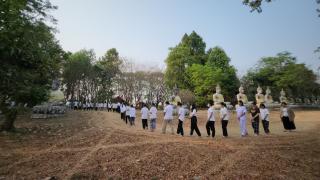 3. โครงการศึกษาดูงานระบบคุณธรรม จริยธรรม และการเข้าร่วมบวชเนกขัมมะปฏิบัติธรรม