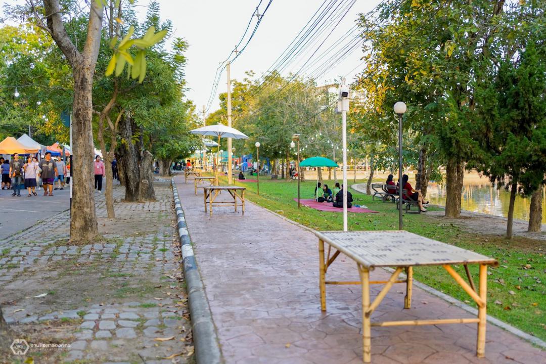 15. ตลาดสีเขียว ถนนคนเดิน KPRU กรีนปิง ตลาดวัฒธรรมวิถีคนชากังราว  ประจำปีงบประมาณ พ.ศ. 2569