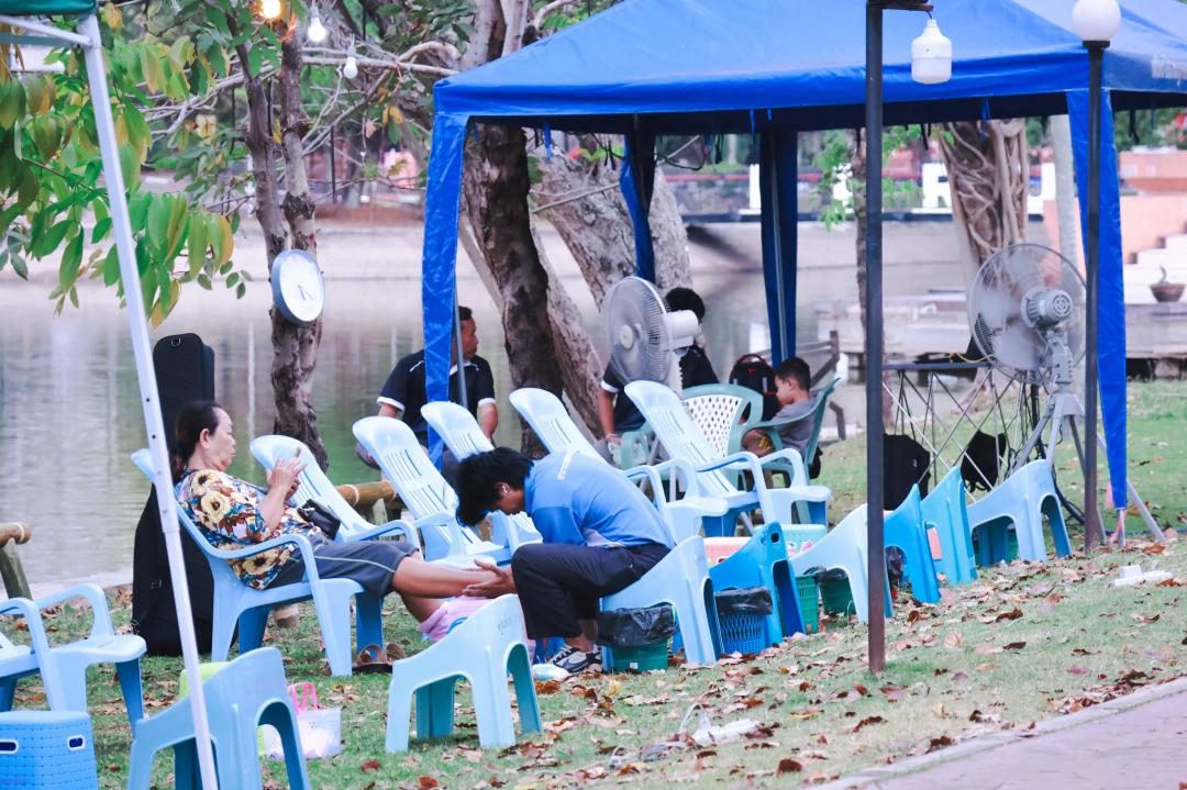 35. ตลาดสีเขียว ถนนคนเดิน KPRU กรีนปิง ตลาดวัฒธรรมวิถีคนชากังราว  ประจำปีงบประมาณ พ.ศ. 2569